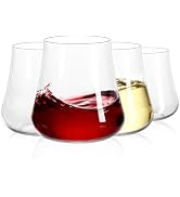 Large Stemless Wine Glasses