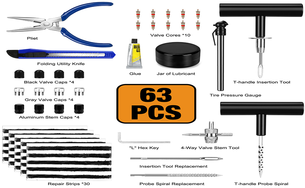 Flat Tire Repair Kit