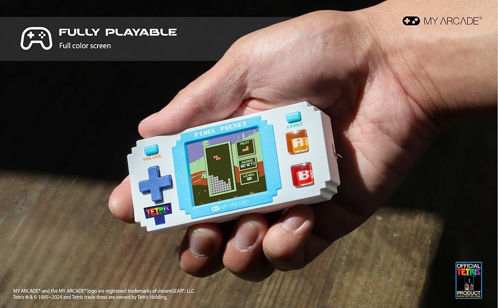 Tetris Pixel Pocket Player