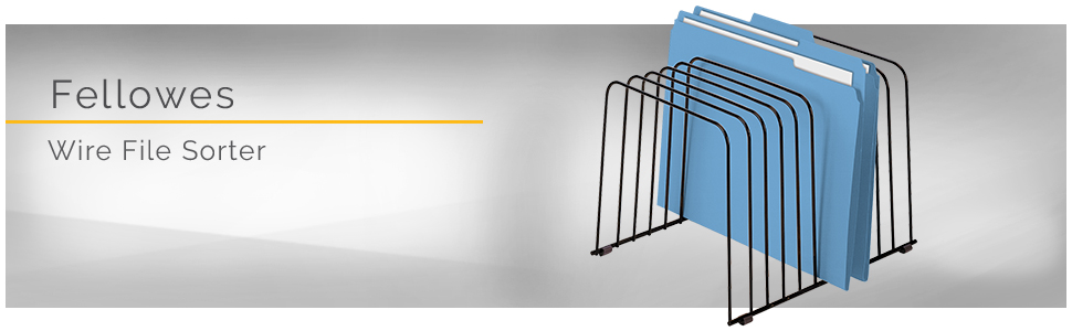 wire file sorter, file sorter, file sorter, desktop organizer, desktop organization, fellowes