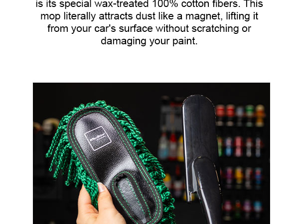 premium cotton car duster detailing detail 
