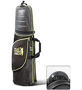 Golfupp Golf Travel Bag with ABS Hard Shell Top, Golf Travel Case Hard Shell for Airlines with Wh...