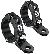 VAZESWIN 2 PCS UTV Whip Mounts, Sturdy Whip Light Mount, Aluminium Alloy UTV Flag Mount, 360° Rot...