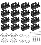 Solar Panel Mounting Bracket Aluminum Solar Panel Z Brackets Roof Solar Panel Bracket for RV, Boa...