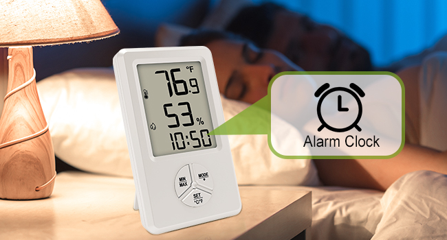 Indoor Thermometer Humidity Meter Room Thermometer with Temperature and Humidity Monitor Mini