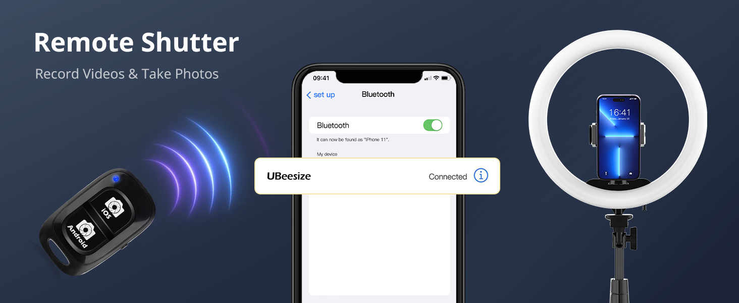 ringlights with tripod for iphone