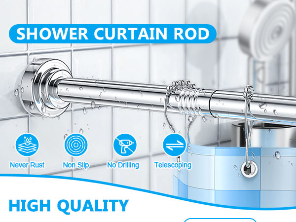 shower curtain rod