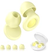 JUSTRVN Earplugs for sleeping,2 pairs of Noise Reduction Earplugs for Concert&amp;Study, Hearing Prot...