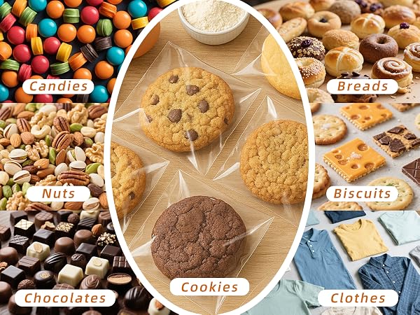 cookie bags with seal