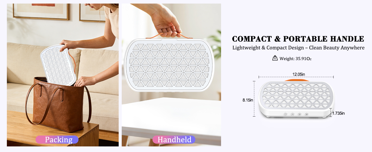 Portable Nail Dust Collector