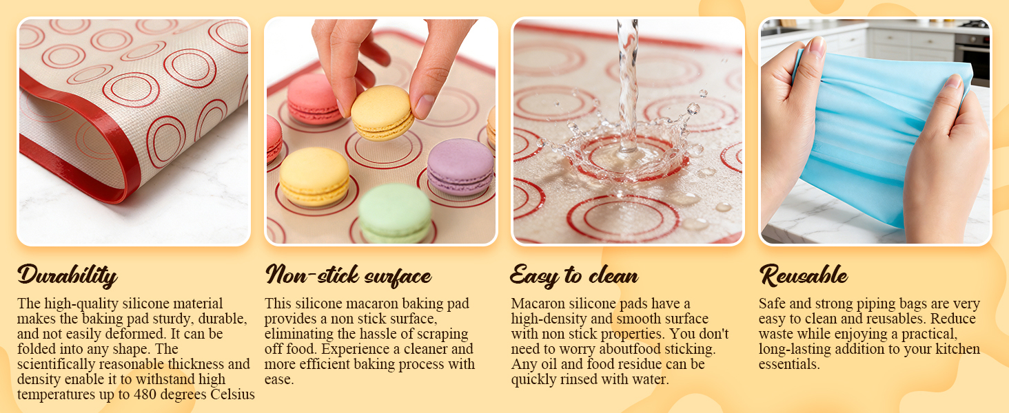 Macaron Silicone Baking Mats