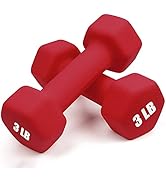 Portzon Weights Dumbbells 10 Colors Options Compatible with Set of 2 Neoprene Dumbbells Set,1-15 ...