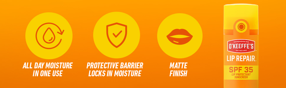 O&amp;#39;Keeffe&amp;#39;s Lip Repair SPF Features