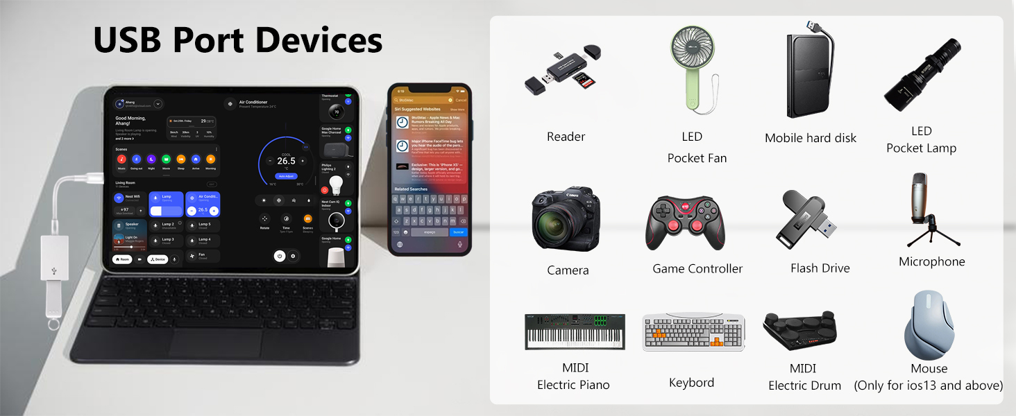 usb to lightning cable adapter