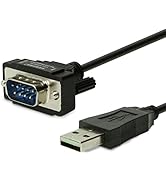 Gearmo USB to RS232 Serial Adapter 3ft. Cable