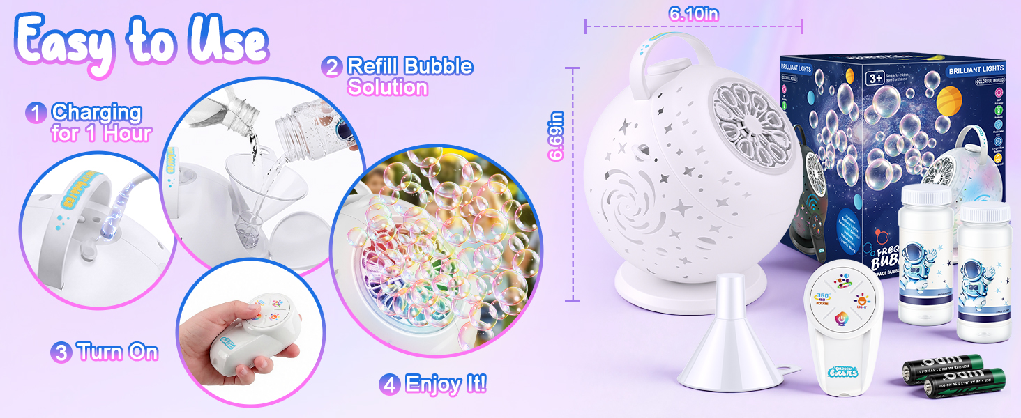 Kids Bubble Machines