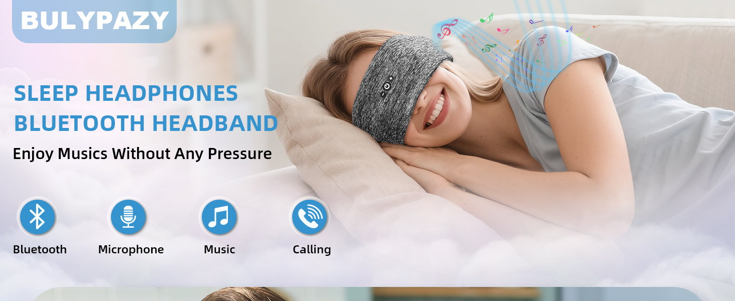 Sleep headphones HF012 Deepdark