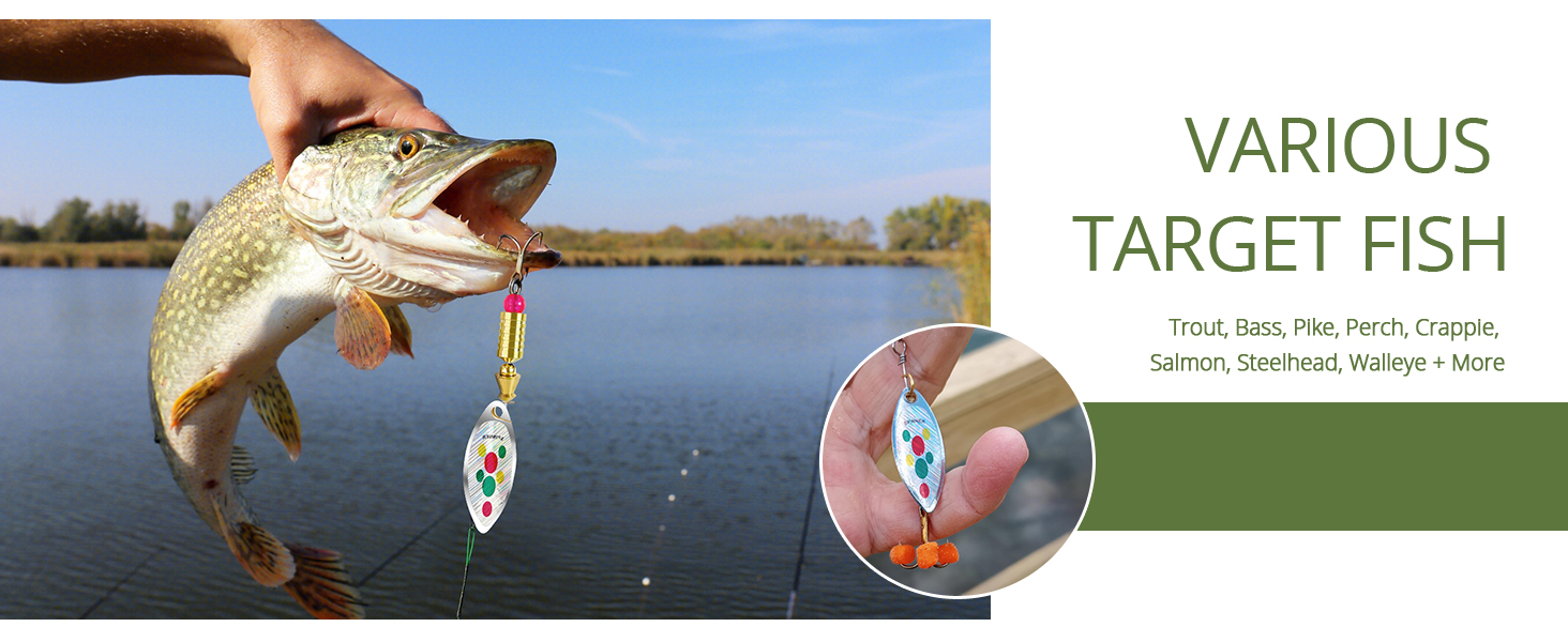 Rooster Tail Fishing Lures
