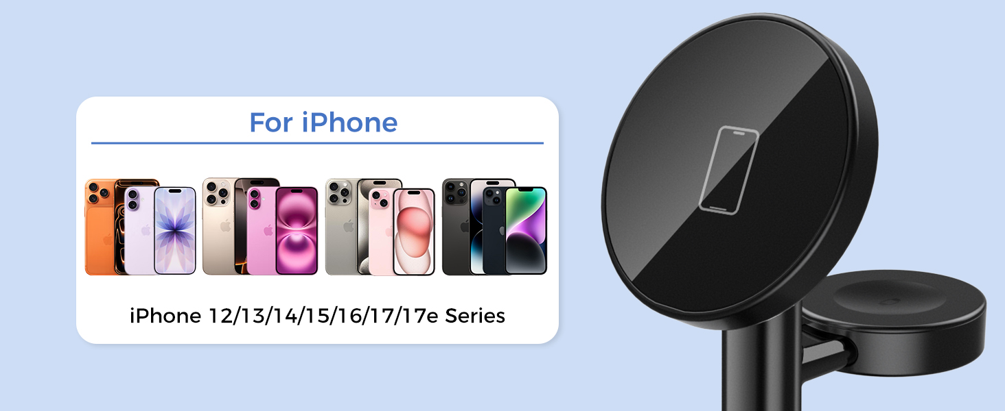 3 in 1 Wireless Charging Station