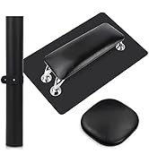 Nail Arm Rest for Acrylic Nails with Table Mat Elbow Pad, Microfiber Leather Nail Hand Elbow Rest...