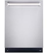 COSMO COS-DIS6502 24 in. Dishwasher in Fingerprint Resistant Stainless Steel with Stainless Steel...