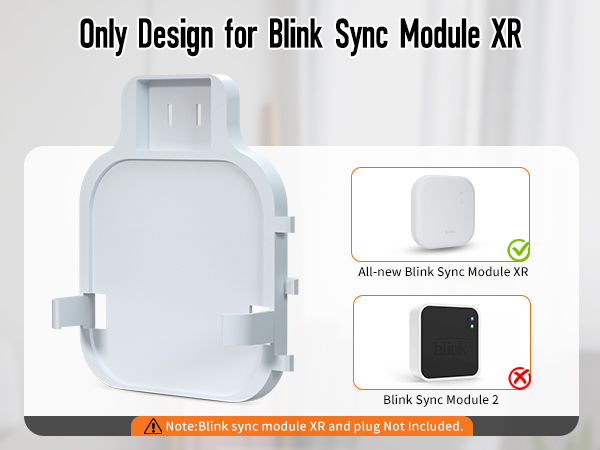 outlet wall mount for blink sync module XR