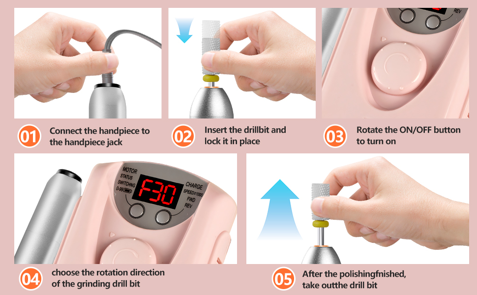Electric Nail Drill Professional Kit