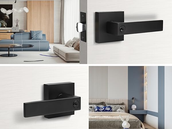Black Exterior Door Handles