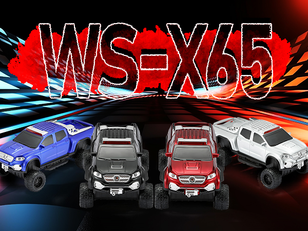 WS-X65 Inspired Pickup Truck Bluetooth Speaker with LED Party Lights