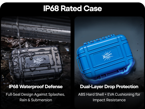 Linsoul KIWI EARS SONICAP Waterproof Case for Headphones
