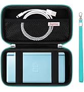 Supmay Hard Carrying Case Compatible with Nintendo DS Lite NDSL, Gameboy Advance Games Storage Ho...
