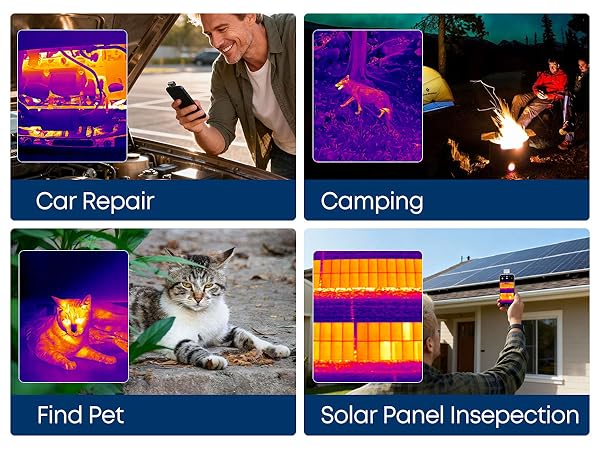 thermal master P2 thermal camera for home inspection