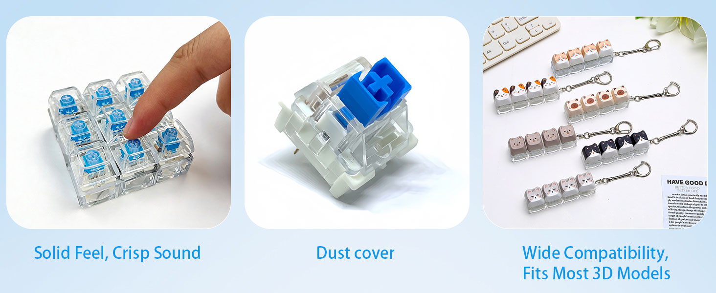 clickers for 3d prints