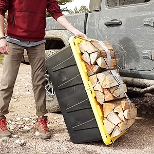 modl infinity tools holding bundles of wood