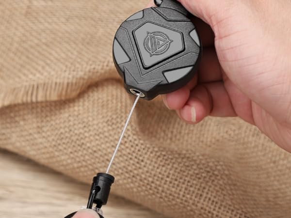 retractable badge clip