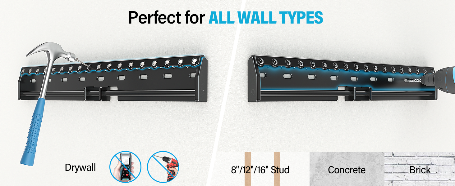 no stud tv wall mount