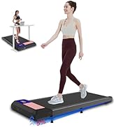 2 in 1 Treadmill and Walking Pad for Home/Office, Walking Treadmill with Remote Control, APP, and...