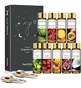 PHATOIL 9PCS Fruity Essential Oils Gift Set, 10ml/0.33fl.oz Fragrance Oils for Soap, DIY Candle, ...