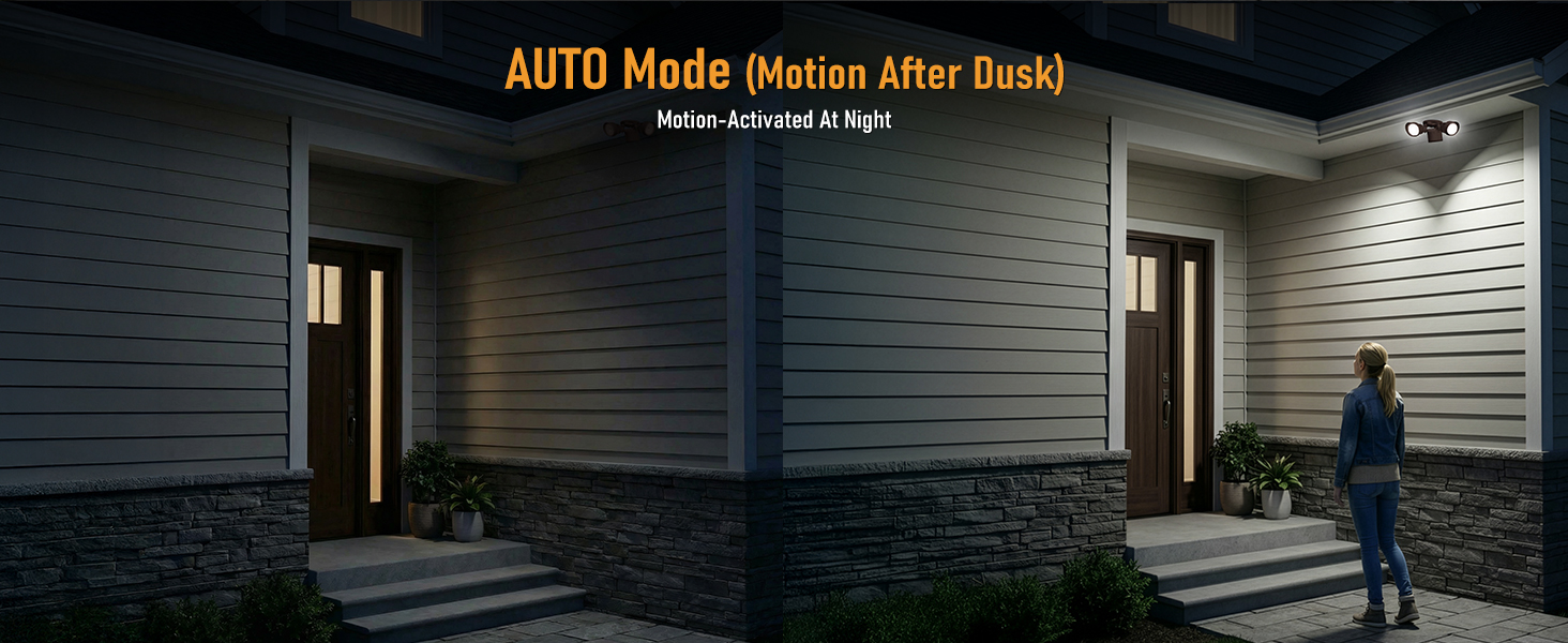 outdoor motion light
