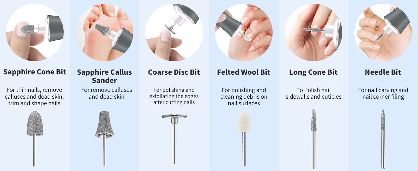 VFD nail drill