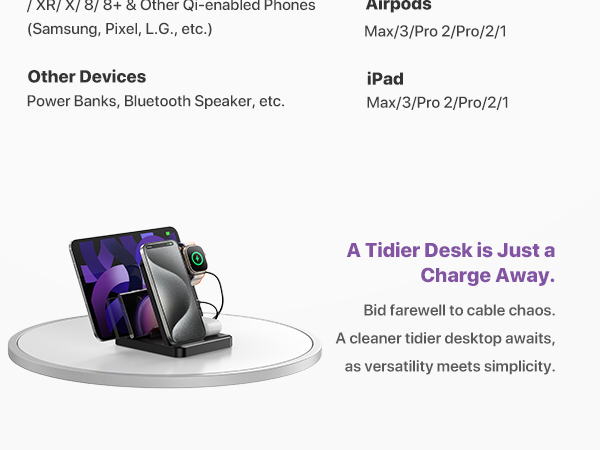 ipad charging station