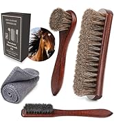 4 pcs Horse Hair Shoe Brush (4, 3.74 * 2.17 * 7.09)