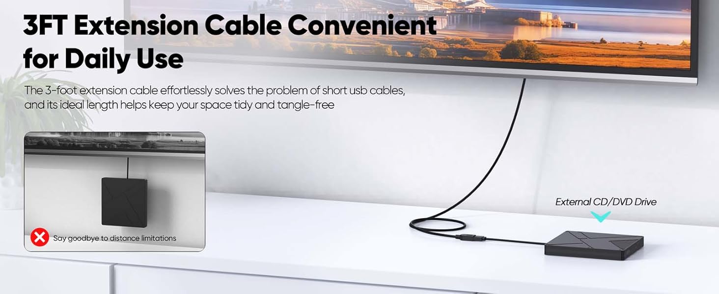 Type 3.0 A Extender Cord