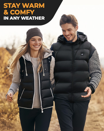 heated winter clothing rechargeable body warmer battery powered warming vest for outdoors