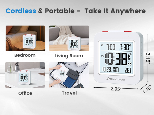 atomic clocks for bedrooms