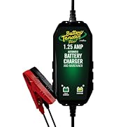 Battery Tender Plus 12V - 1.25 AMP Battery Charger and Maintainer - 022-0185G-DL-WH