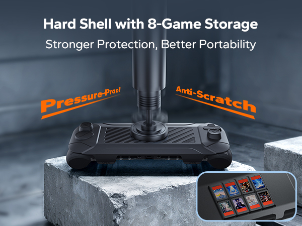 JEMDO Dockable Split Protective Grip Case for Switch 2,