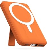 Azmuth Magnetic Power Bank,10000mAh for MagSafe Battery Pack, 22.5W PD Fast Charging,LED Display ...