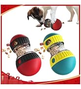 Mankoda Dog Puzzle Toys, Rolling Treat Dispensing Ball, Brain Stimulation &amp; Slow Feeder, Dog Enri...