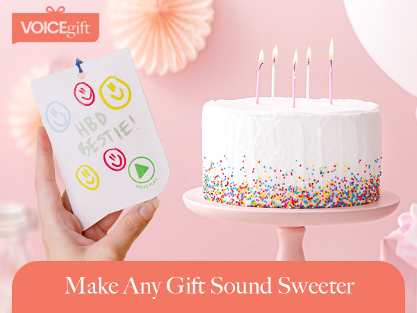 VoiceGift Customizable gift tags